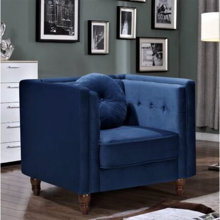 Roberta Velvet Armchair