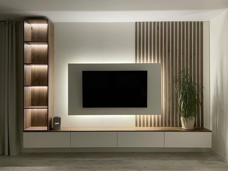 TV Unit with Backlighting