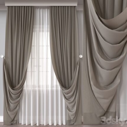 Soft Drape Classic Curtain Set