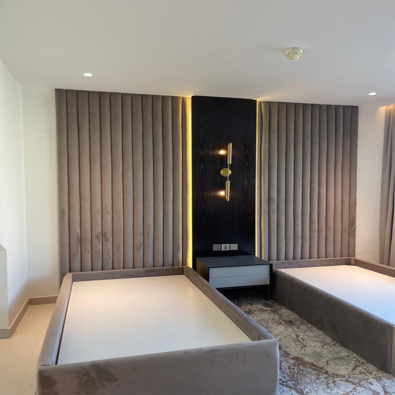 Aura Premium Upholstered Bed Frame