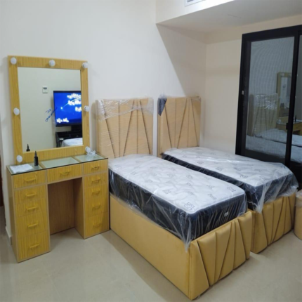 Golden Prism Twin Bed