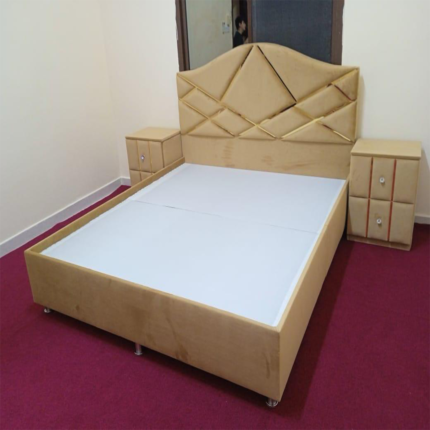 Elegant Diamond Panel Comfort Bed