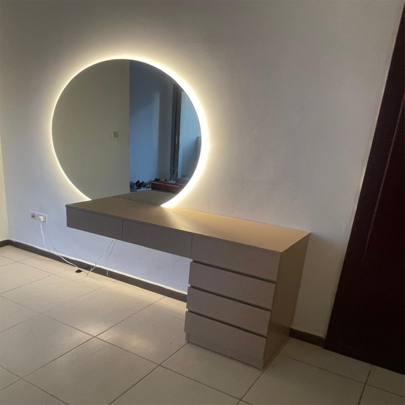 Luna Halo LED Dressing Table