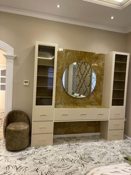 dressing table with storage