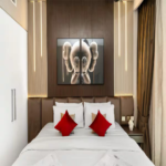 Aura Luxe Upholstered Bed Frame