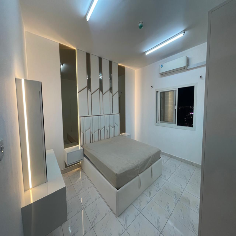 Linea Glow Modern Storage Bed