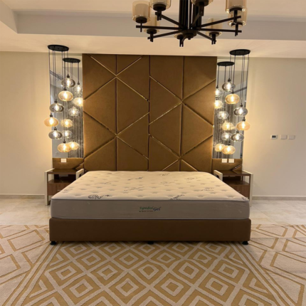 Zenith Luxe Geometric Bed
