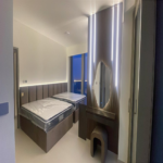 Aura Serene Twin Upholstered Bed Set