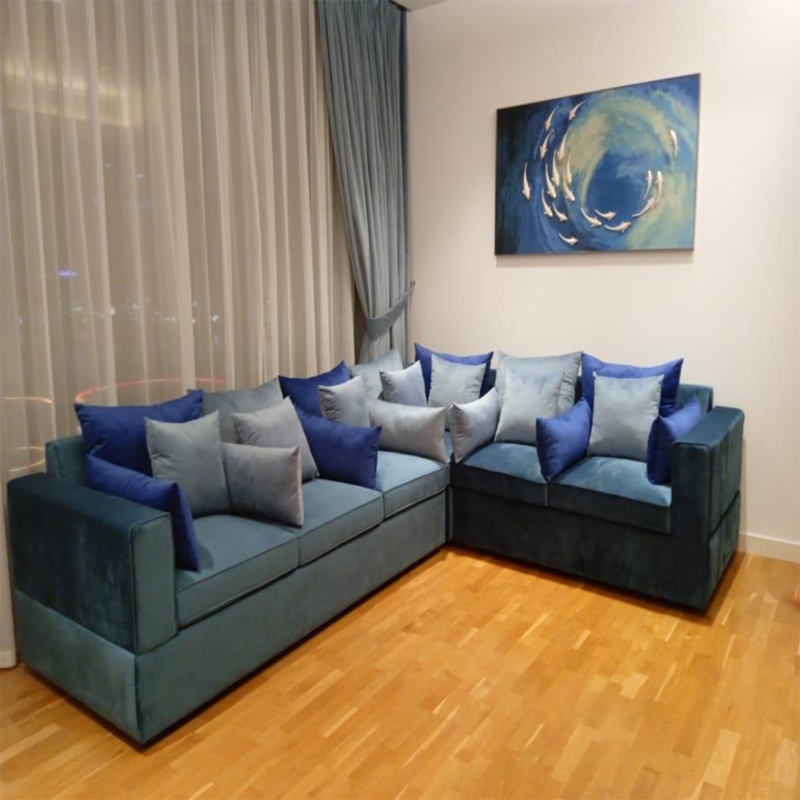 Azure Haven L-Shape Sofa
