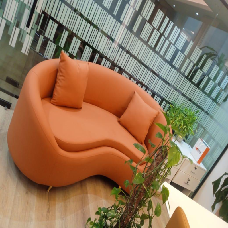 Amber Wave Accent Sofa