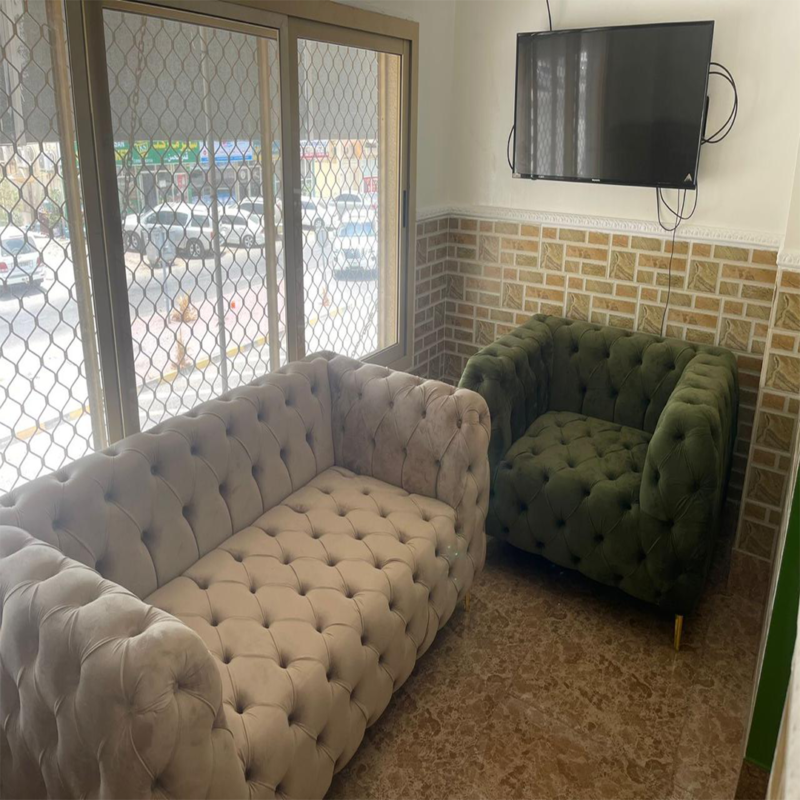 Veloria Tuft Lounge Sofa