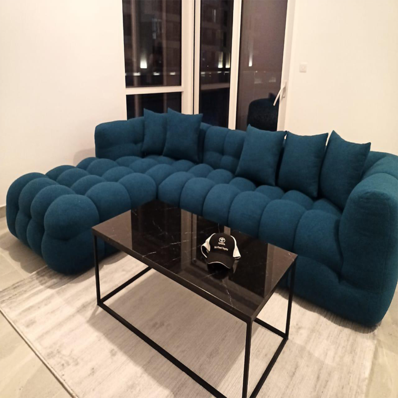 Aurelio Tufted Corner Sofa
