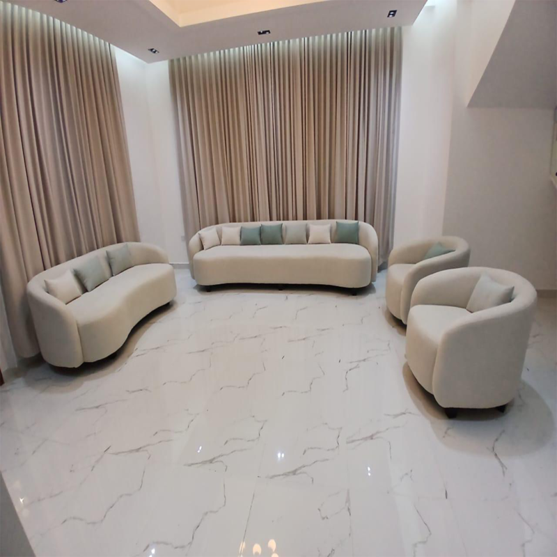 Elvara Curve Luxury Sofa Set