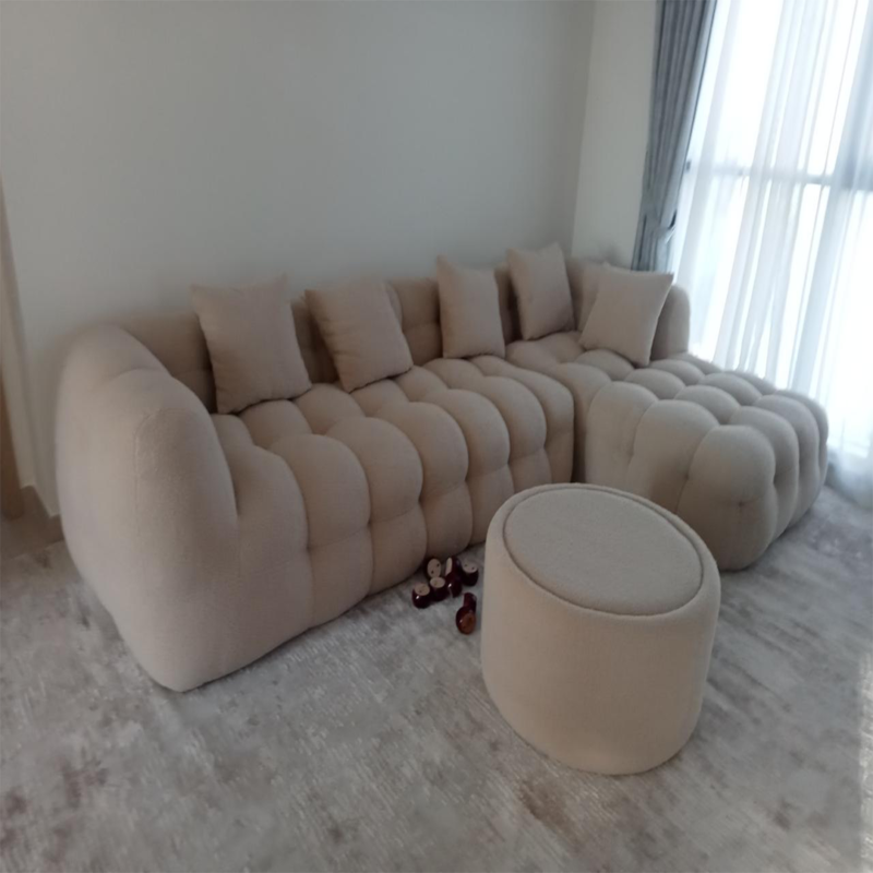 Cloudelle Curve Sectional Sofa