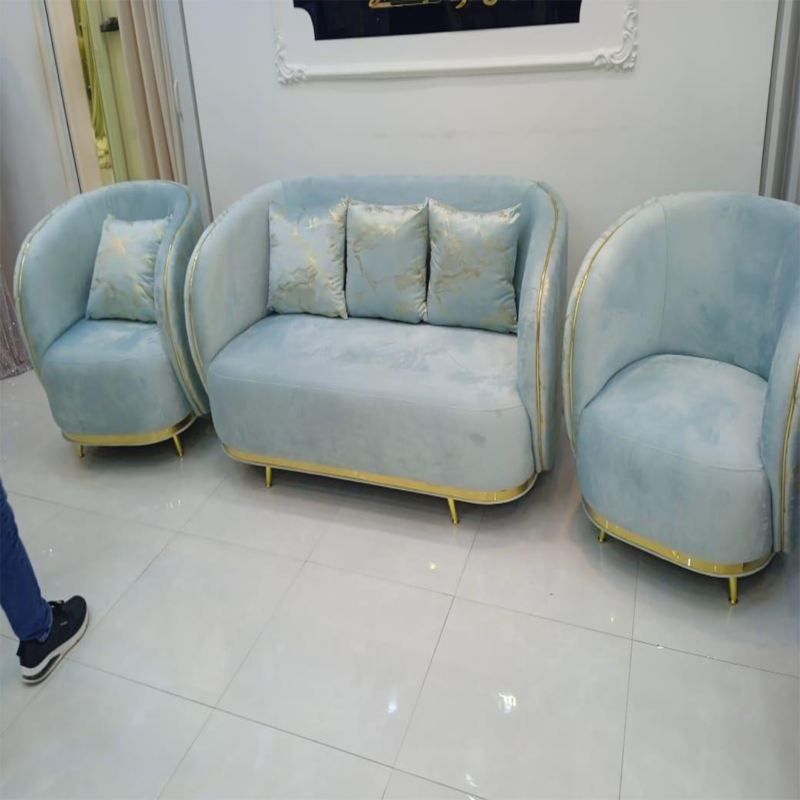 Aurelia Luxe Velvet Sofa Set