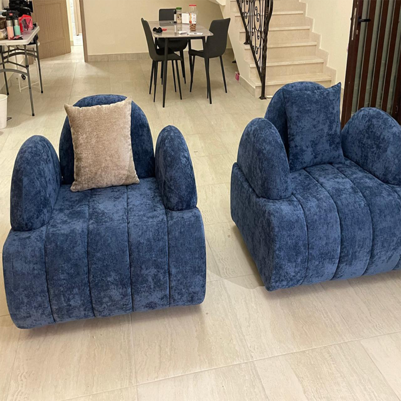 Novae Plush Accent Armchair
