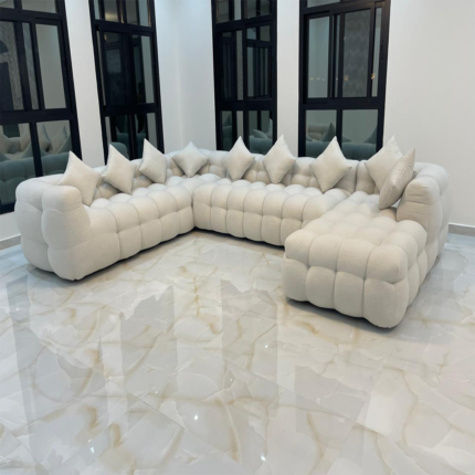 Ivory Cloud Modular Sofa