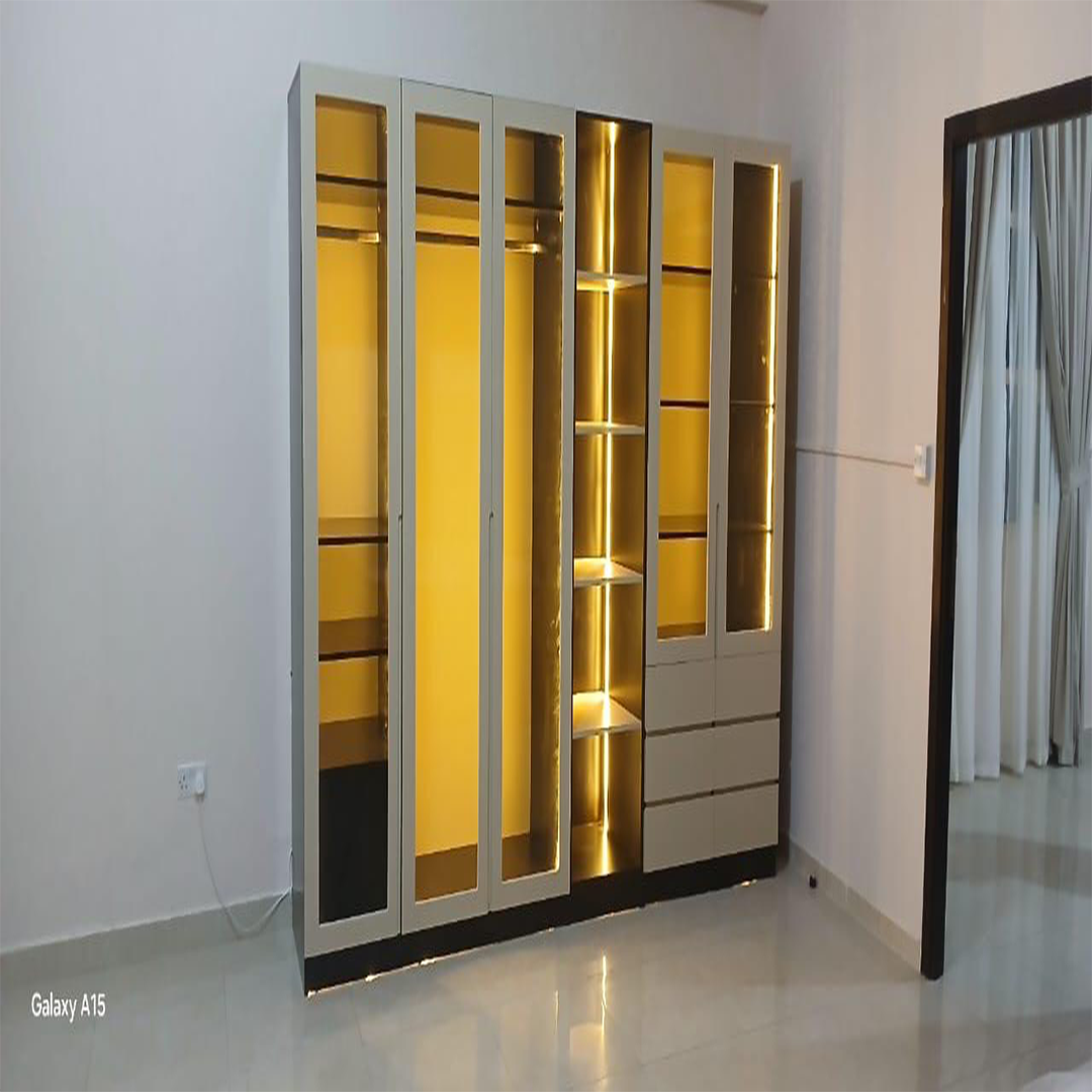 Luminor Prime Glass Wardrobe Luminor Prime Glass Wardrobe