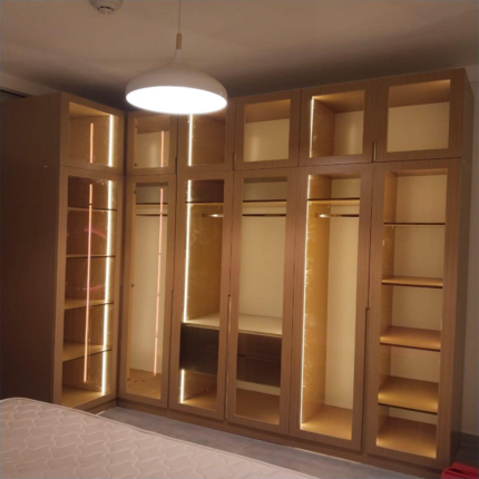 Luxury Glass Door Wardrobe